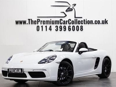 Used Porsche 718 Boxster 300 HP (220 kW) 2019 Carrara white metallic Cabriolet
