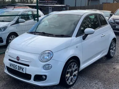 Używany Fiat 500 S 69 KM (50 kW) 2015 Biały Hatchback