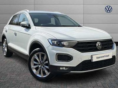 Used VW T-Roc SEL 150 HP (110 kW) 2021 White SUV