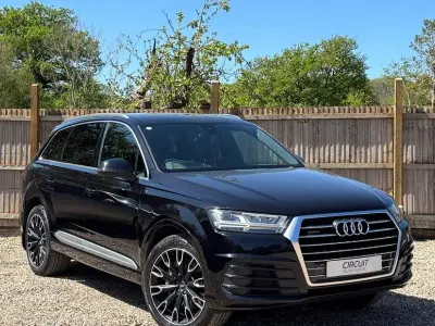 Begagnad Audi Q7 S-Line 218 HK (160 kW) 2016 Svart SUV
