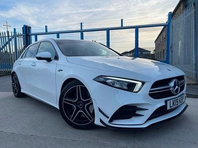 Used Mercedes A35 AMG AMG 306 HP (225 kW) 2019 White Hatchback