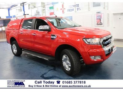 used Ford Ranger LIMITED 2.2TDCI 160PS 4X4 5 SEAT DOUBLE CAB PICK UP