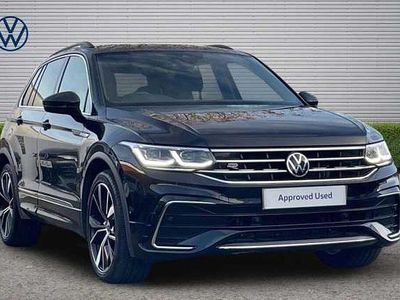 Used VW Tiguan R-line 150 HP (110 kW) 2021 Black SUV
