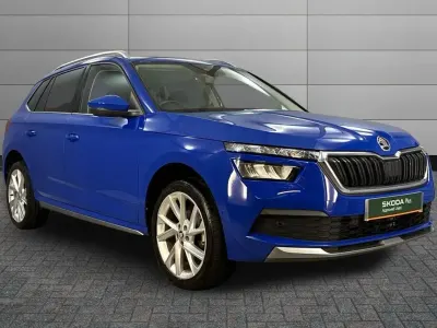 Used Skoda Kamiq SE L Executive 115 HP (84 kW) 2023 Blue SUV