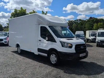 Used Ford Transit 130 HP (95 kW) 2021 White Van