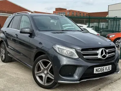 Used Mercedes GLE350 AMG line 258 HP (189 kW) 2016 Grey SUV