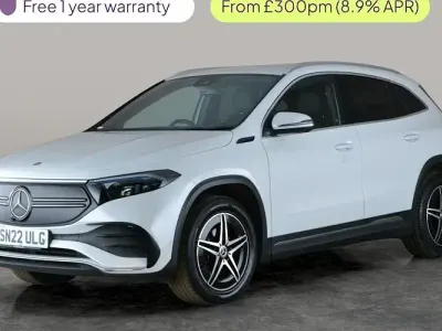 Used Mercedes EQA250 AMG line 139 kW (190 HP) 2022 White SUV