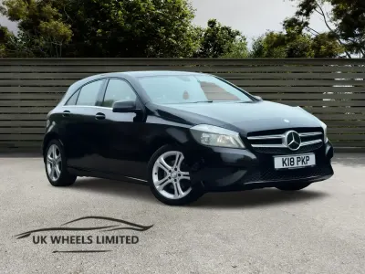 Used Mercedes A180 Sport Edition 122 HP (89 kW) 2015 Black Hatchback