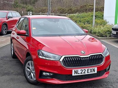 Used Skoda Fabia Comfort 109 HP (80 kW) 2022 Red Hatchback