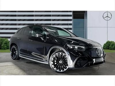Black Used 2024 Mercedes EQE350 AMG line Sedan | £54,488
