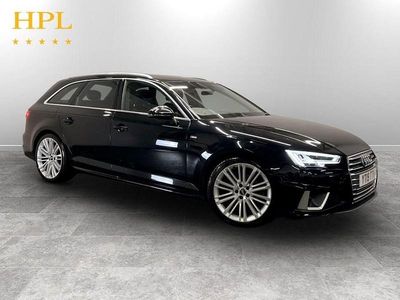 Used Audi A4 S-Line 150 HP (110 kW) 2019 Black Estate