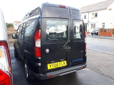 Used Fiat Doblò Dynamic 120 HP (88 kW) 2008 Black MPV