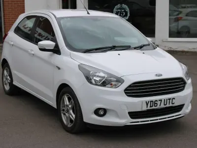Used Ford Ka Plus Zetec 2017 White/black Hatchback