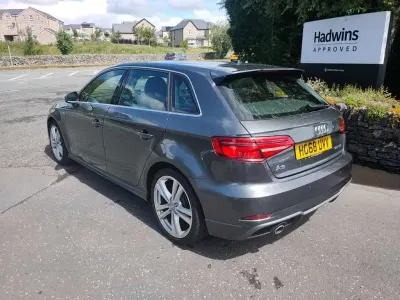 Used Audi A3 S-Line 113 HP (83 kW) 2019 Grey Sedan