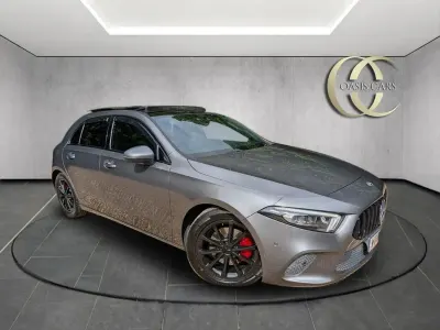 Usado Mercedes A200 Premium Plus 2018 Gris Utilitario
