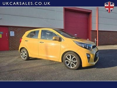 Used Kia Picanto 66 HP (48 kW) 2021 Yellow Hatchback