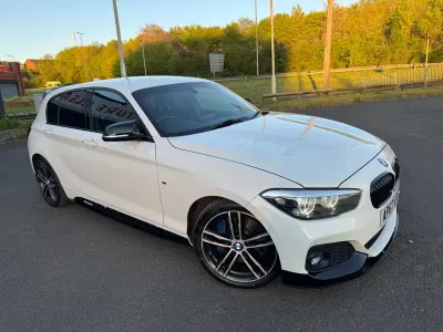 Used BMW 118 M Sport 150 HP (110 kW) 2017 White Hatchback
