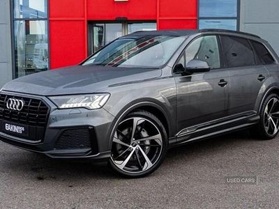 Grey Used 2021 Audi Q7 S-Line SUV | £37,995 (Fair price)