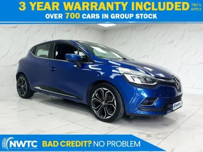 Used Renault Clio Dynamique 90 HP (66 kW) 2018 Blue Hatchback