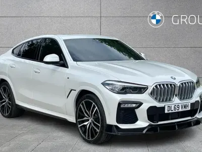 Used BMW X6 M Sport 265 HP (194 kW) 2020 White SUV