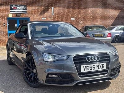 Used Audi A5 Cabriolet S-Line 190 HP (139 kW) 2016 Grey Cabriolet