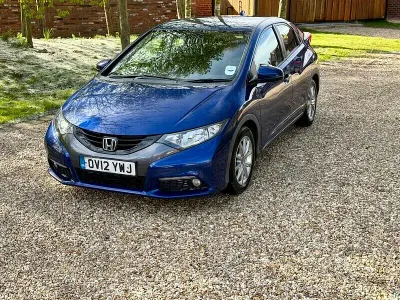 Used Honda Civic ES 142 HP (104 kW) 2012 Blue Hatchback