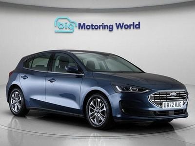 Used Ford Focus Titanium 120 HP (88 kW) 2022 Blue Hatchback