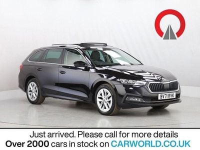 Begagnad Skoda Octavia SE L 204 HK (150 kW) 2022 Svart Kombi