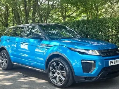 Used Land Rover Range Rover evoque Landmark 179 HP (131 kW) 2018 Blue SUV