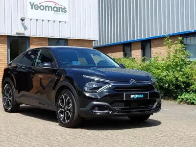 Used Citroën e-C4 Shine 100 kW (136 HP) 2022 Black Hatchback