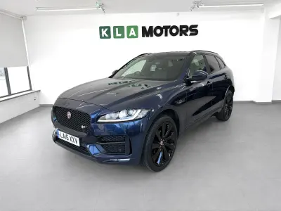 Used Jaguar F-Pace R-Sport 180 HP (132 kW) 2016 Blue SUV