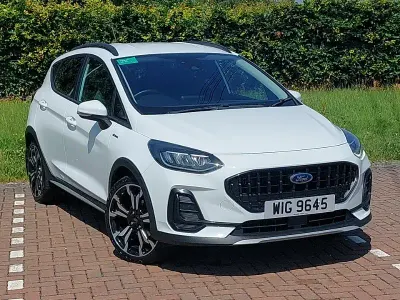 Used Ford Fiesta Active X 100 HP (73 kW) 2023 White Hatchback