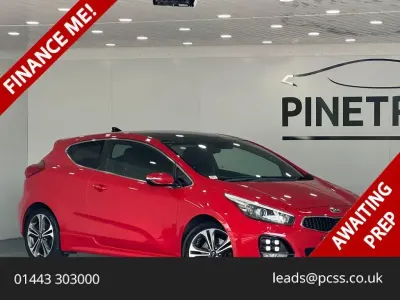 Used Kia ProCeed GT-Line S 136 HP (100 kW) 2018 Red Hatchback