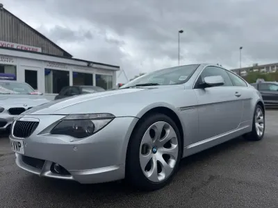 Used BMW 645 Impressive 2003 Silver Coupe
