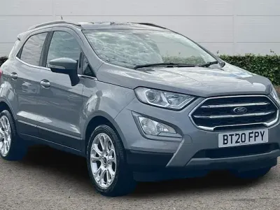 Used Ford Ecosport Titanium 125 HP (91 kW) 2020 Silver SUV