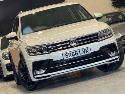 White Used 2016 VW Tiguan R-line SUV | £15,273 (Fair price)