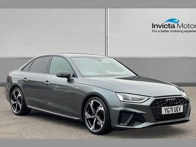 Grey Used 2021 Audi A4 Black Edition Sedan | £20,751 (Fair price)