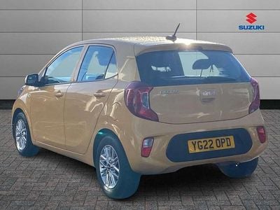 Used Kia Picanto 65 HP (47 kW) 2022 Yellow Hatchback