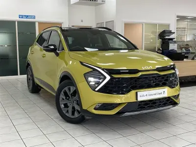 Used Kia Sportage GT-Line S 136 HP (100 kW) 2023 Yellow SUV