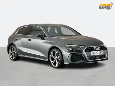 Used Audi A3 S-Line 150 HP (110 kW) 2022 Grey Sedan