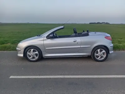 Used Peugeot 206 CC Allure 2004 Silver Cabriolet