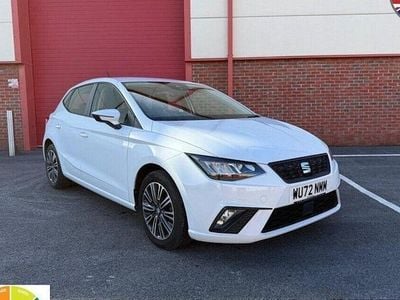 Begagnad Seat Ibiza SE Technology 80 HK (58 kW) 2022 Vit Halvkombi