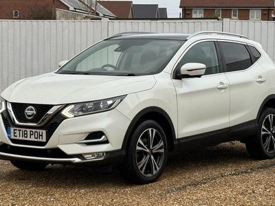White Used 2018 Nissan Qashqai N-Connecta SUV | £12,999 (A bit pricey)