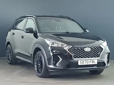 Used Hyundai Tucson N Line 132 HP (97 kW) 2020 Black SUV