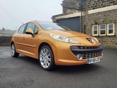 Used Peugeot 207 GT 150 HP (110 kW) 2008 Orange Hatchback