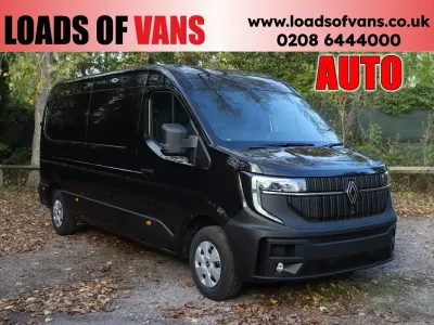 New Renault Master 168 HP (123 kW) 2026 Black MPV