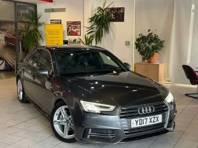 Używany Audi A4 S-Line 190 KM (139 kW) 2017 Szary Sedan/Limuzyna