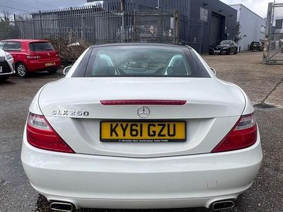 Used Mercedes SLK250 Edition 1 2011 White Cabriolet
