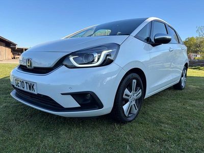 Used Honda Jazz Hybrid 2020 White Hatchback