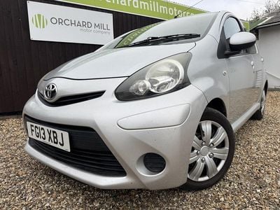 Silver Used 2013 Toyota Aygo Hatchback | £3,995 (Fair price)